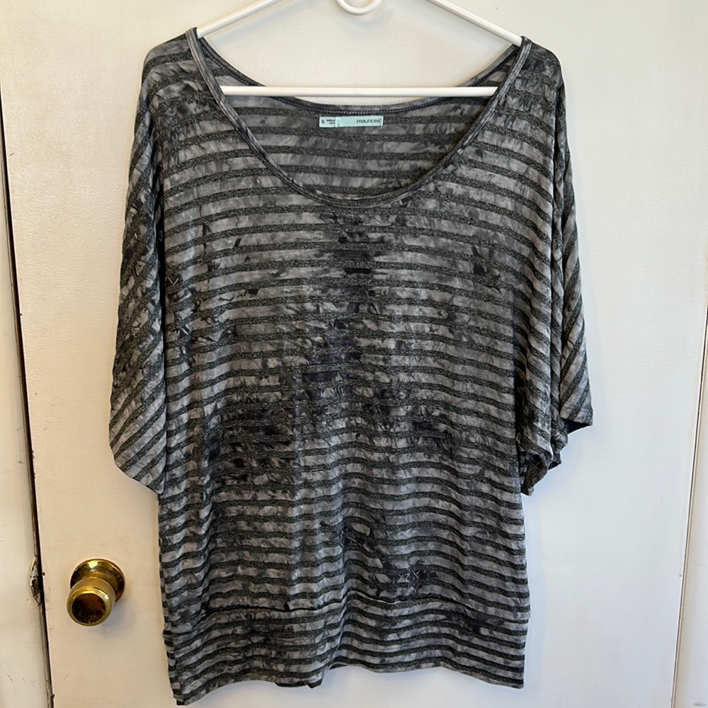 Maurices Women’s Top Grey Size XL